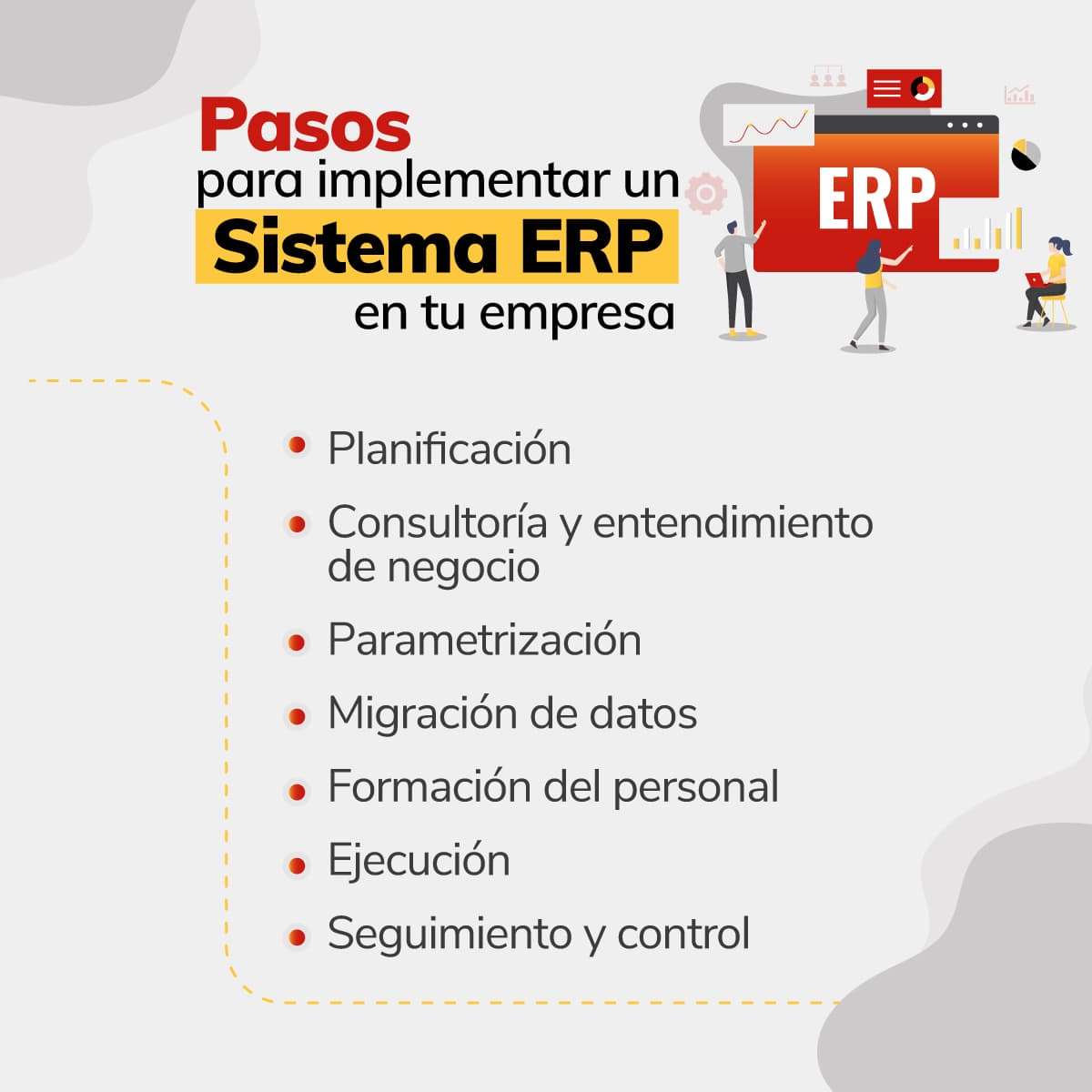 Cómo implementar un sistema ERP